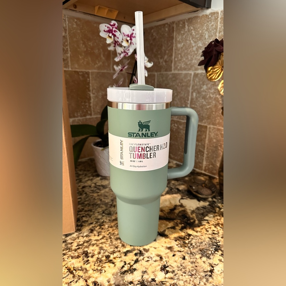 Stanley Quencher H2.0 Tumbler - Sage Green